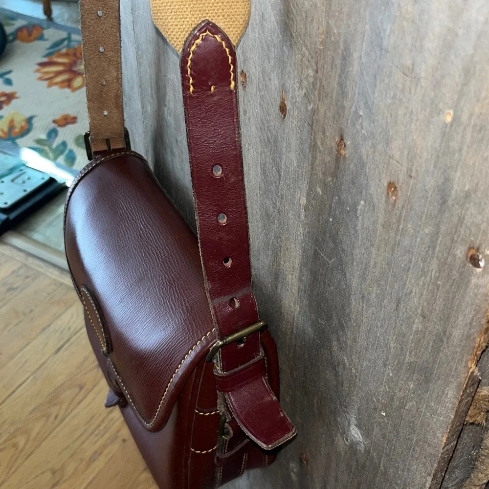 VINTAGE JAMES PURDEY & SONS Gun & Rifle Makers AMMO CROSSBODY Bag RARITY BEAUTY